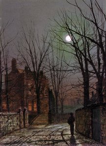 Moonlight — John Atkinson Grimshaw, Romanticism