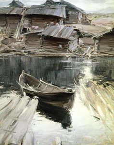 A Village In The North — Abram Efimovich Arkhipov