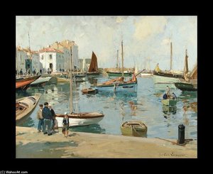 Bustling French Harbor