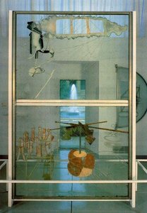 Dándose 1. La Caida De Agua, 2. El Gas De Alumbrado — Marcel Duchamp