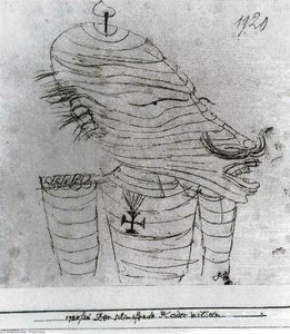 Emperor William, Cursing — Paul Klee, Expressionism