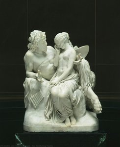 Pan Comforting Psyche — Reinhold Begas