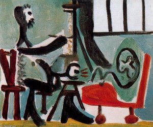 The Painter And His Model 14 — Pablo Picasso