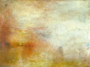 Sun Setting Over A Lake — Joseph Mallord William Turner