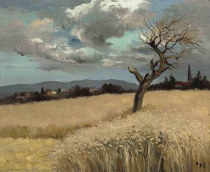 Wheat At Ile-de-france, (1966) — Marcel Dyf