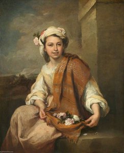 The Flower Girl — Bartolomé Esteban Murillo