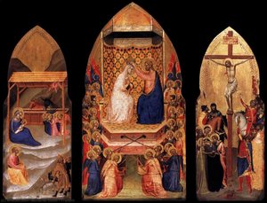 Triptych — Bernardo Daddi, Italian Renaissance