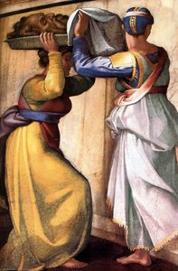 Judith And Holofernes (detail) — Michelangelo Buonarroti