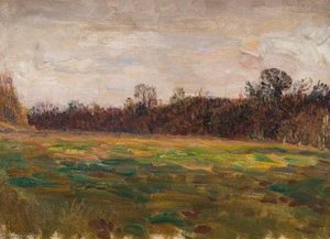 The Wye Bank At Warham, Herefordshire — Brian Hatton