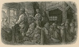 Petticoat Lane Coffee Shop — Paul Gustave Doré