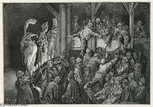 The Penny Gaff In Whitechapel — Paul Gustave Doré, Romantic Realism