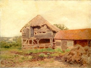 Barn At Godstone, Surrey — Ernest C Christie