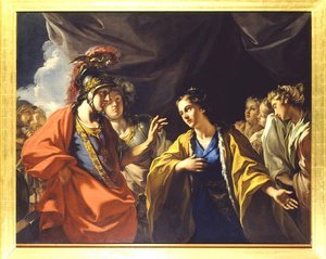 La clémence d'Alexandre devant la Famille de Darius (titre actuel) La Famille de Darius devant Alexandre (titre ancien)