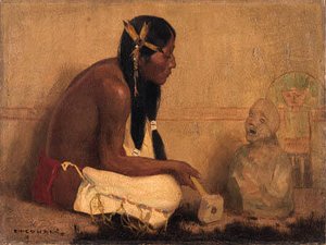 The Sculptor — Eanger Irving Couse