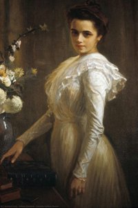 Camille Vallery-radot — Albert Edelfelt, Contemporary Realism