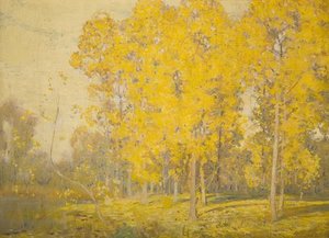 Landscape With Trees — Alfred Edward East
