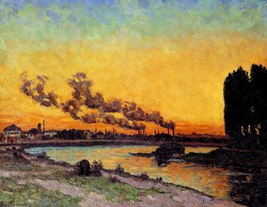 Sunset at Ivry