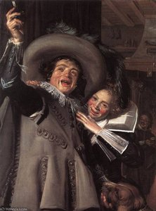 Jonker Ramp And His Sweetheart — Frans Hals I