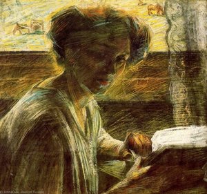 Portrait Of A Young Woman — Umberto Boccioni
