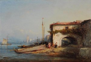 Vue d'Italie (titre attribué)