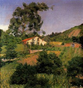 Landscape With Farmhouse 1 — Ignacio Díaz Olano
