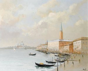 The Doges Palace At Venice — Marcel Dyf