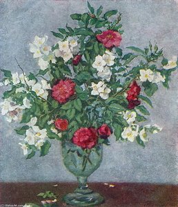 Rosehip And Jasmine — Pyotr Konchalovsky
