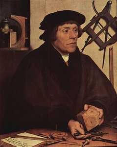 Portrait Of Nicholas Kratzer — Hans Holbein The Younger, Northern Renaissance