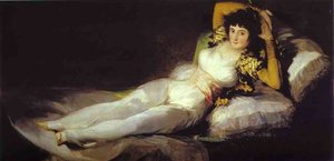 The Clothed Maja (la Maja Vestida) — Francisco José De Goya Y Lucientes