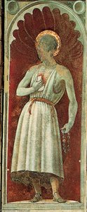 Saint Jerome And Saint Dominic — Paolo Uccello, Early Renaissance