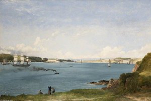 View West From Mount Batten, Plymouth — Frederick Richard Lee