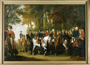 Rückkehr Friedrich Der Große Aus Dem Manöver — Edward Francis Cunningham