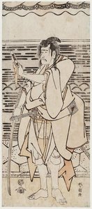 Actor Ichikawa Komazô Ii As Shirai Gonpachi — Katsushika Hokusai, Japanese Ukiyo-e