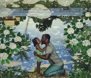 Kiss (clear Pond) — Ratheesh T. Kumar