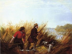 Duck Shooting: A Good Shot — Arthur Fitzwilliam Tait