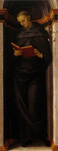 Polyptych Annunziata (st. Philip Benizi) — Vannucci Pietro (le Perugin)