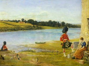Flowing To The Sea — Sir John Everett Millais