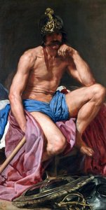 Mars, God Of War — Diego Velázquez, Baroque Style