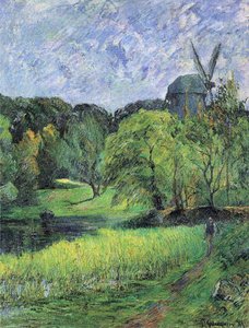 The Queen's Mill, Østervold — Eugène Henri Paul Gauguin
