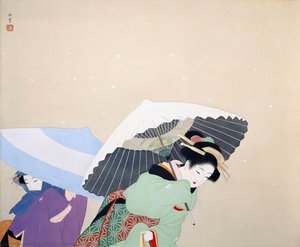 Large Snowflakes — Uemura Tsune