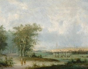 Vue De La Haye — Carl Eduard Ahrendts
