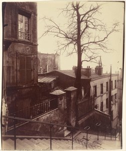 Staircase, Montmartre — Eugène Atget