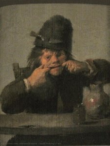 Youth Making A Face — Adriaen Brouwer