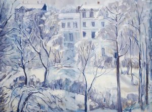 Snow In Russell Square — Stanislawa De Karlowska