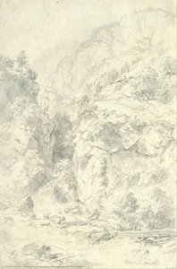 Mountainous Landscape — Andreas Achenbach