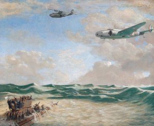 The First Surrender Of A Submarine To Aircraft — Eric Hesketh Hubbard