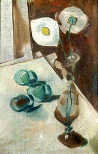 White Flowers And Apples — Evan Walters