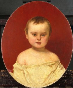 Henri Bernard Van Der Kolk At The Age Of Two, Jaroslav Cermak, 1857 — Jaroslav Čermák