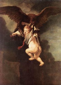 Rape Of Ganymede — Rembrandt Van Rijn