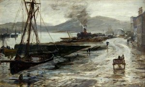Wet Day On The Clyde — Colin Hunter